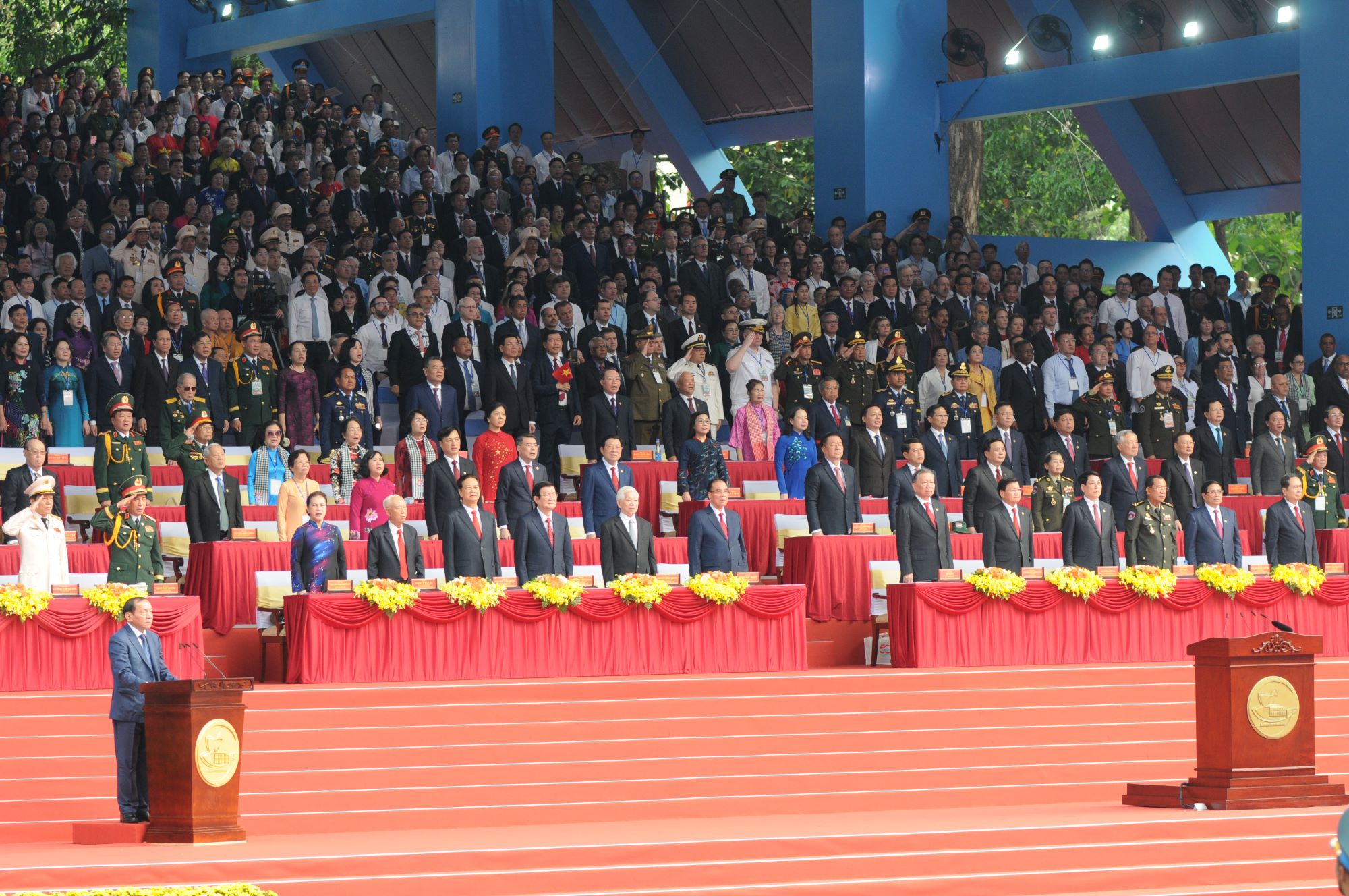 Tổ chức trọng thể Lễ kỷ niệm 50 năm Ngày Giải phóng miền Nam, thống nhất đất nước
