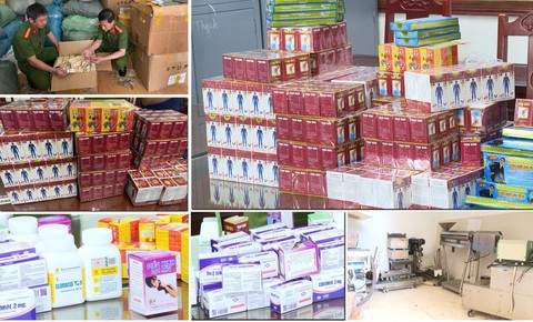 Xử lý nghiêm các tổ chức, cá nhân liên quan đến sản xuất, buôn bán thuốc, sữa và thực phẩm bảo vệ sức khỏe giả